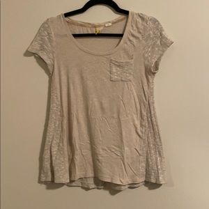Anthropologie knitted t shirt